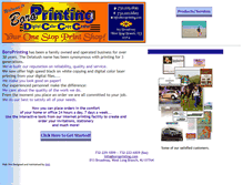Tablet Screenshot of boroprinting.com